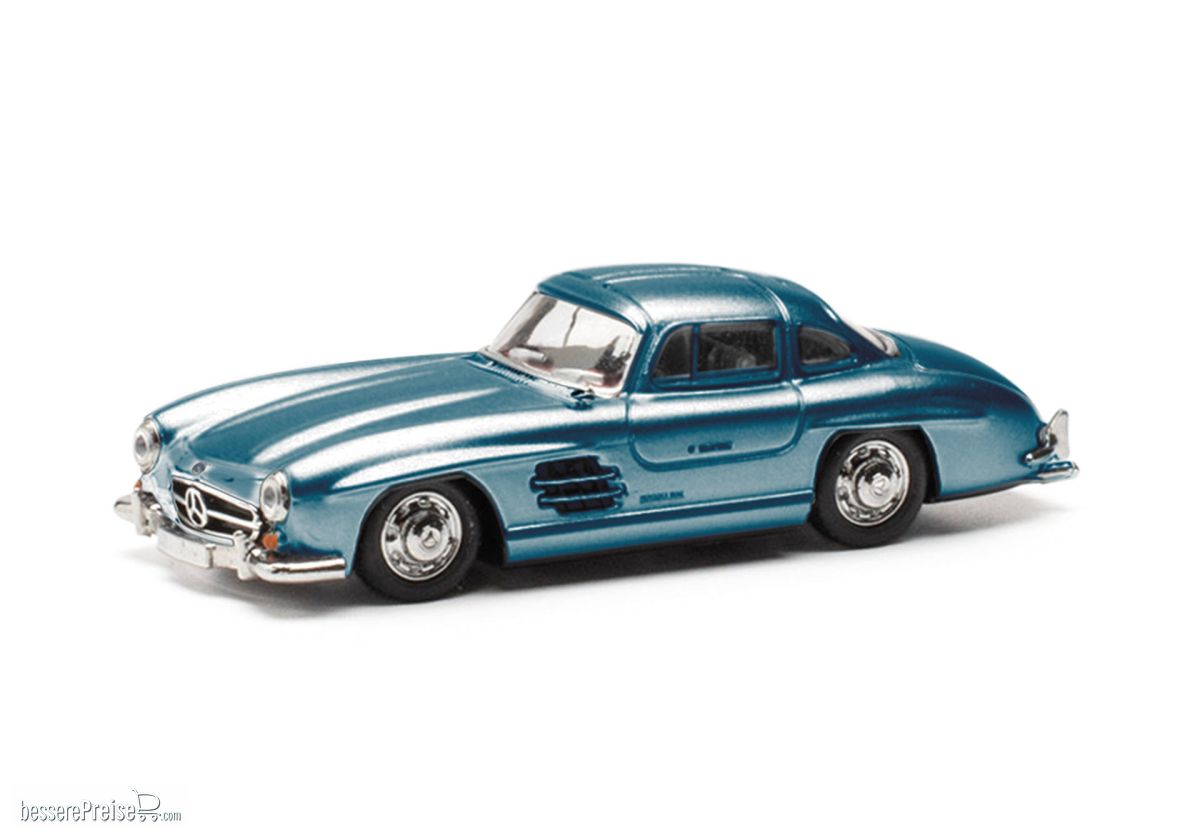 Herpa 430975-002 - MB 300 SL Flügeltür, hellblaum