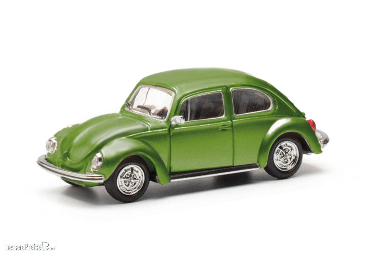 Herpa 430982-002 - VW Käfer 1303, moos metallic