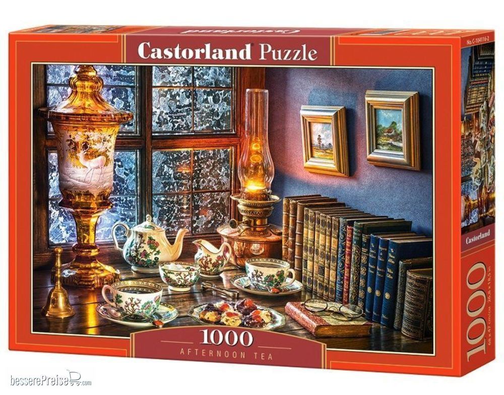 Castorland C-104116-2 - Afternoon Tea, Puzzle 1000 Teile