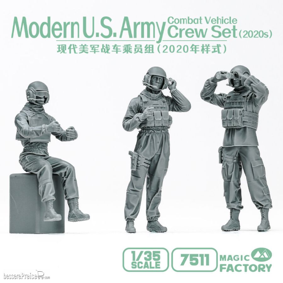 Magic Factory 7511 - Modern U.S. Army Combat Vehicle Crew Set?2020s?