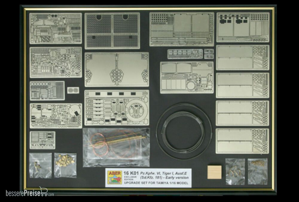 Aber Models 16 K01 - Pz.Kpfw. VI Ausf.E Tiger I - early version