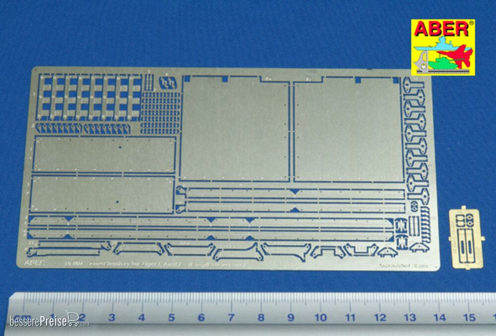 Aber Models 16004 - Front fenders for Tiger I,Ausf.E-(Early/ Late version)