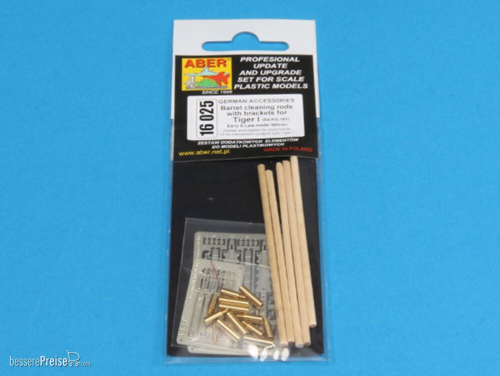 Aber Models 16025 - Cleaning rods for Tiger I -late