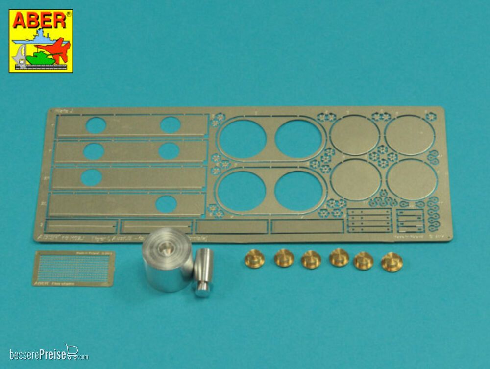 Aber Models 16145 - Tiger I, E Tunisia 501 abt.- Air filter covers