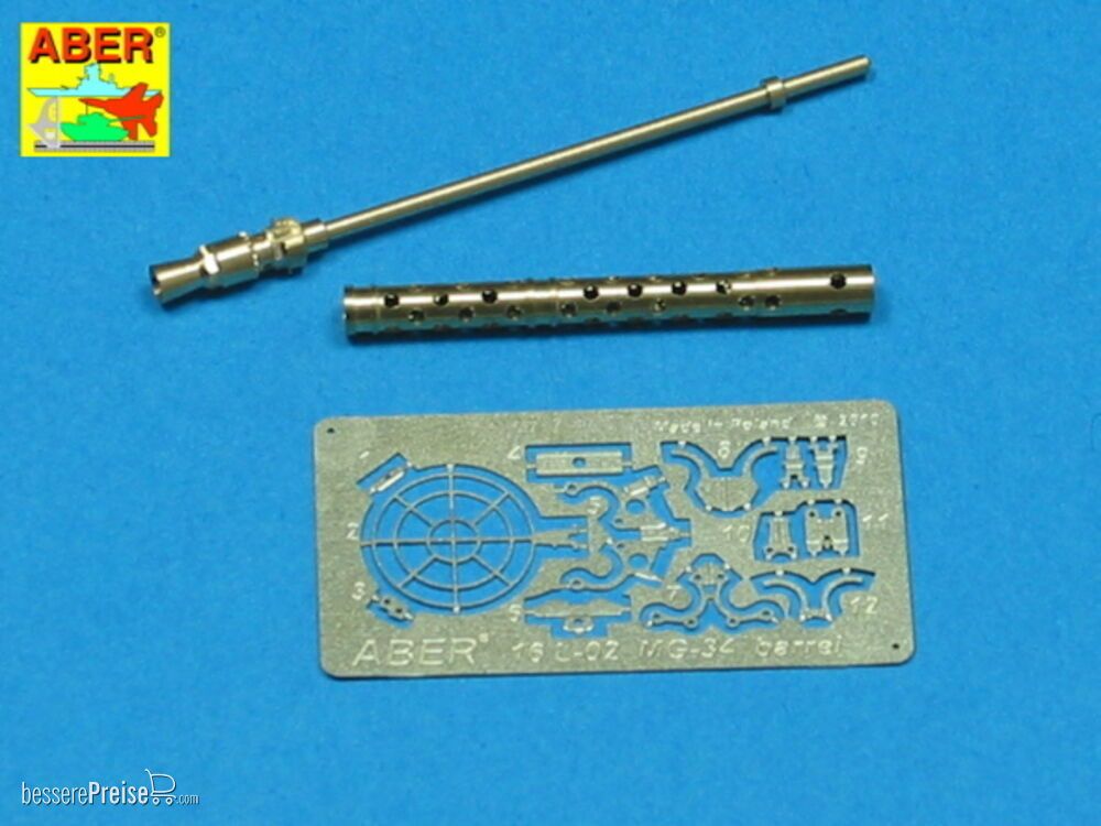 Aber Models 16 L-02 - Barrel for MG 34