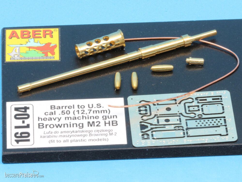 Aber Models 16 L-04 - Barrel for U.S machine gun cal .50 Browning M2 HB