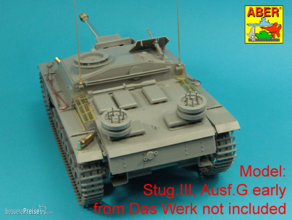 Aber Models 16 L-16 - Early muzzle brake for 7,5cm barrel Pz. IV, Ausf. G