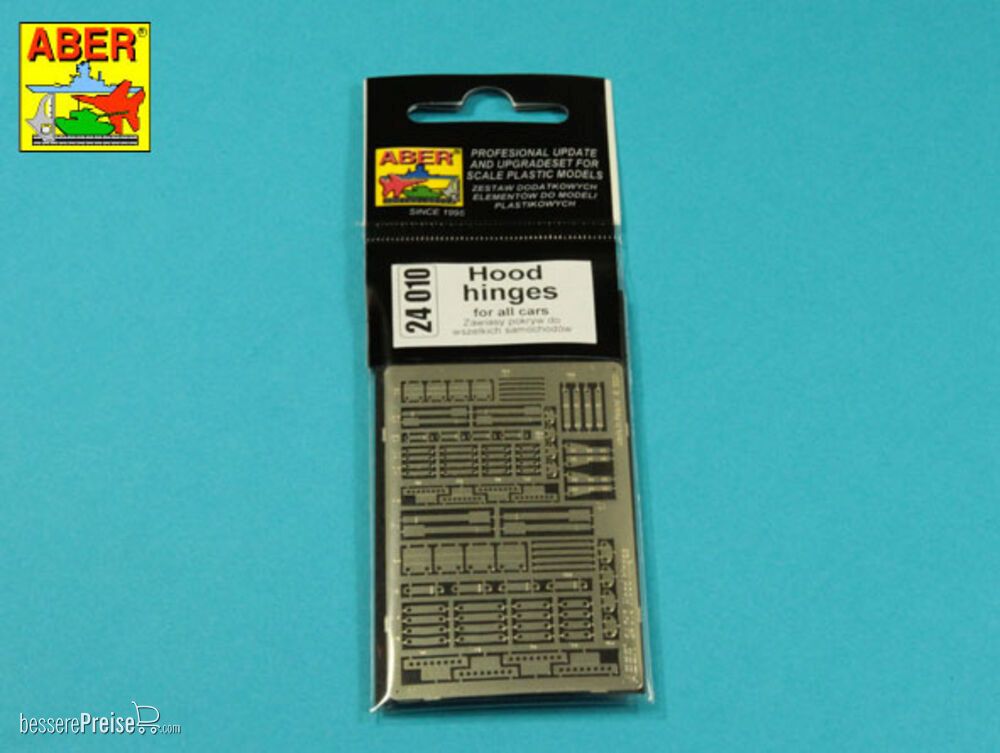 Aber Models 24010 - Hood hinges for all cars