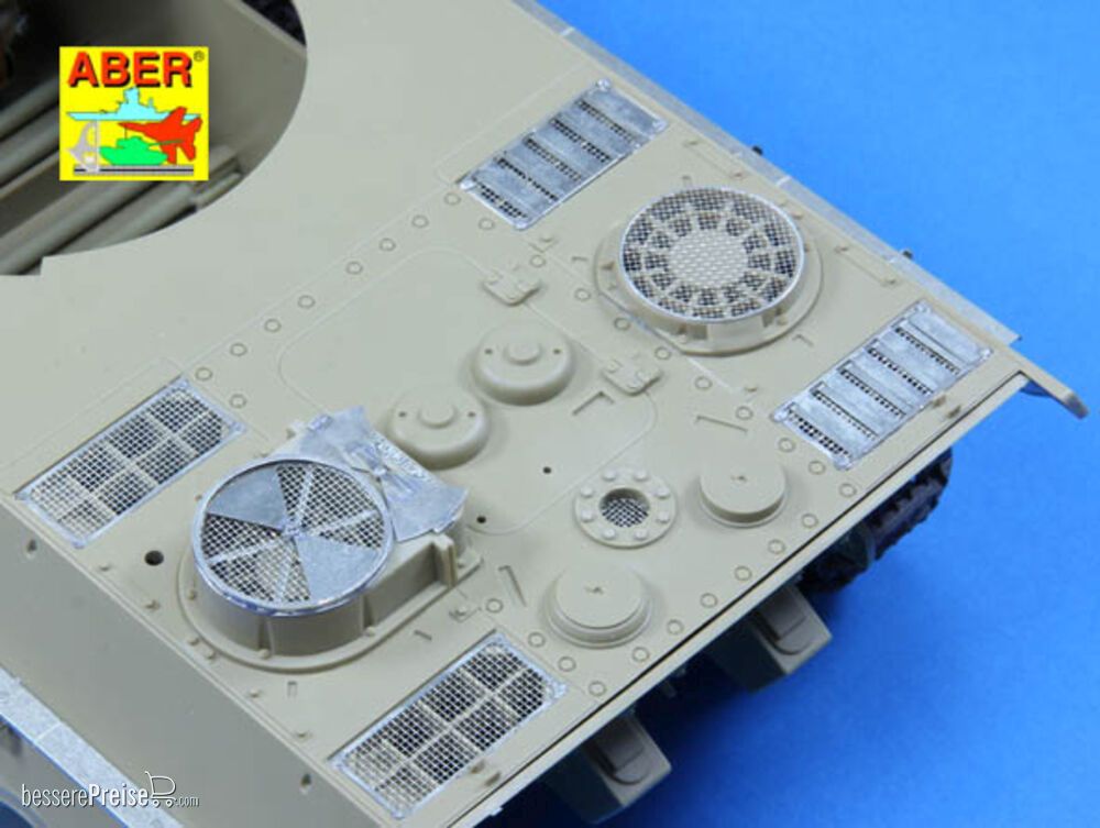 Aber Models 25003 - Grilles for Sd.Kfz.171 Panther Ausf.G late model