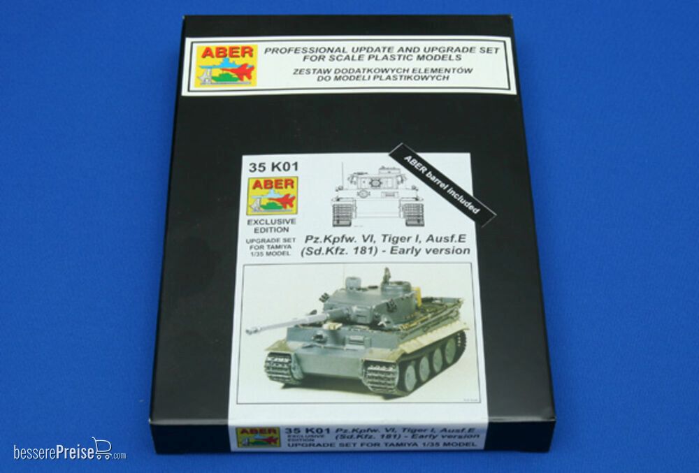 Aber Models 35 K01 - Pz.Kpfw. VI (Sd.kfz. 181) Tiger I - early version