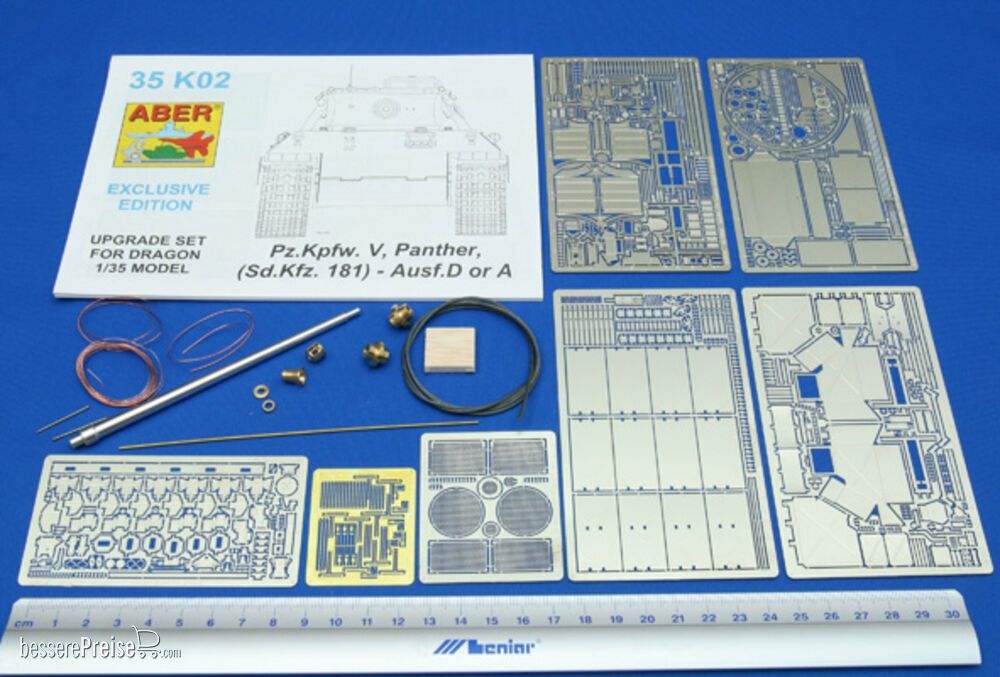 Aber Models 35 K02 - Pz.Kpfw. V Ausf.D&A (Sd.Kfz. 171) Panther