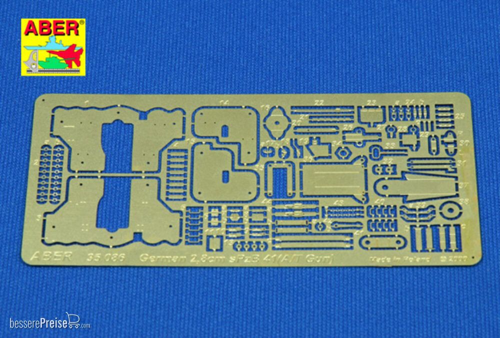 Aber Models 35086 - 2,8cm sPzB41(A/T Gun) also for Sd.Kfz.250 and 251