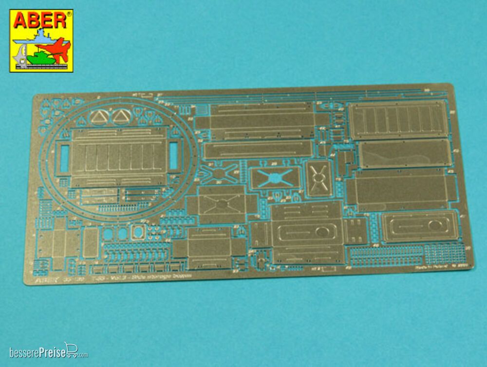 Aber Models 35130 - Russian Medium Tank T-55A vol.3 - additional set - Side storage boxes