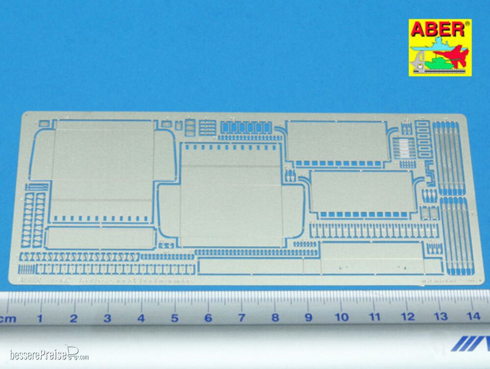 Aber Models 35147 - Russian Heavy Tank KV-I vol.5.- Tool boxes for late fenders