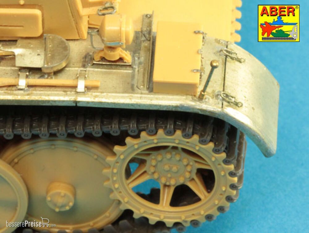 Aber Models 35156 - Pz.Kpfw. II Ausf.L Luchs vol. 2- Fenders