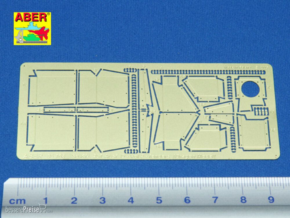 Aber Models 35168 - Sd.Kfz. 251/1 Ausf.D - Vol.2 - Fenders