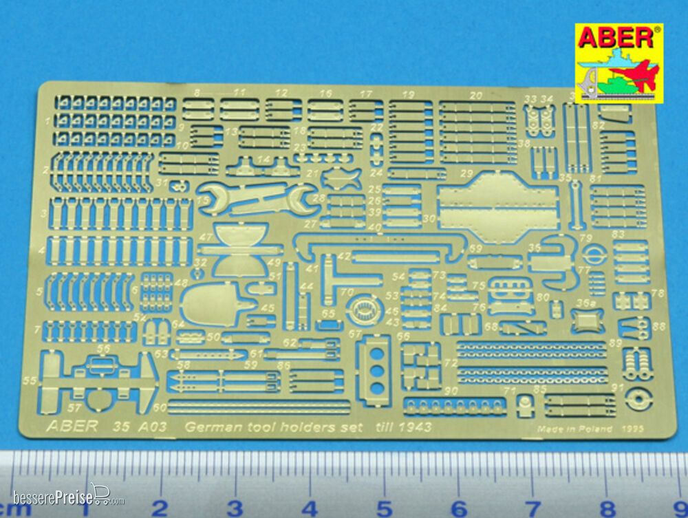 Aber Models 35 A003 - German tool holders set till 1943