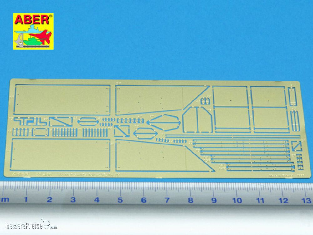 Aber Models 35 A006 - Turret skirts for Pz.Kpfw. IV