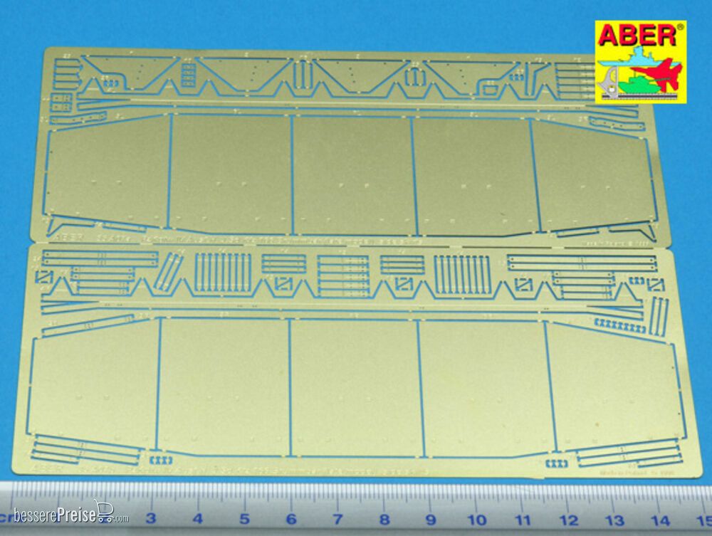 Aber Models 35 A007 - Side skirts for PzKpfw IV (H,J) Brummbar