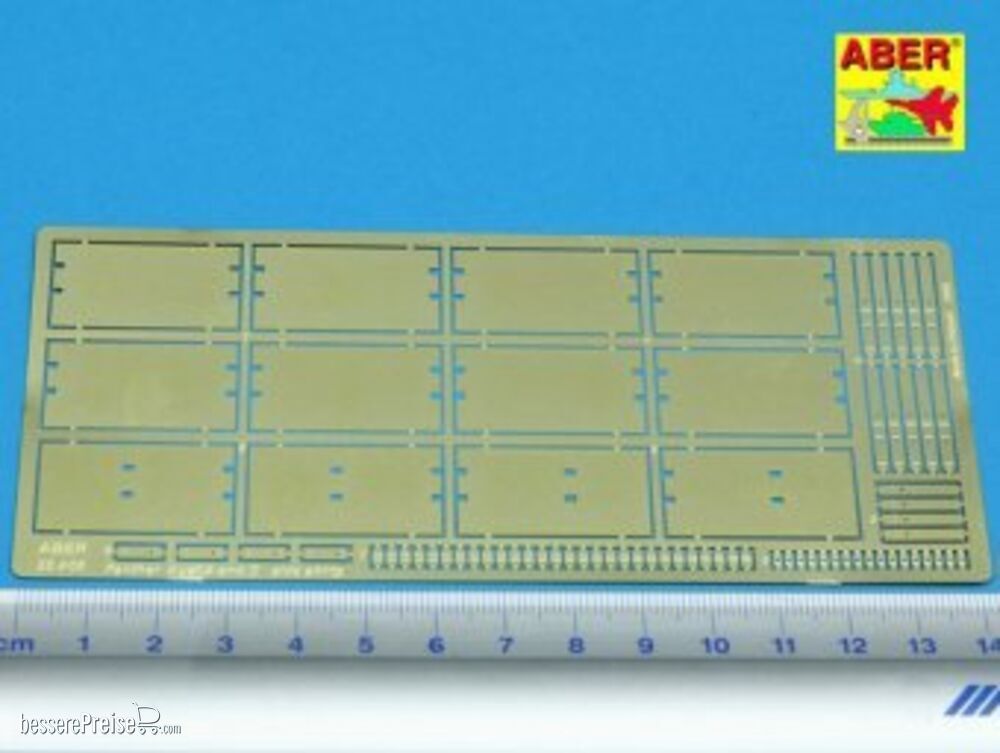 Aber Models 35 A008 - Side skirts for Panther Ausf. A ,D