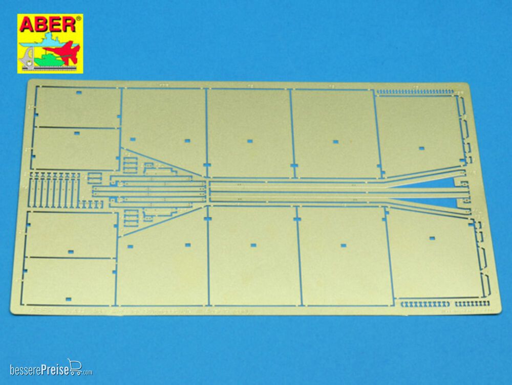 Aber Models 35 A022 - Side skirts for Sturmgeschutz III (early model)