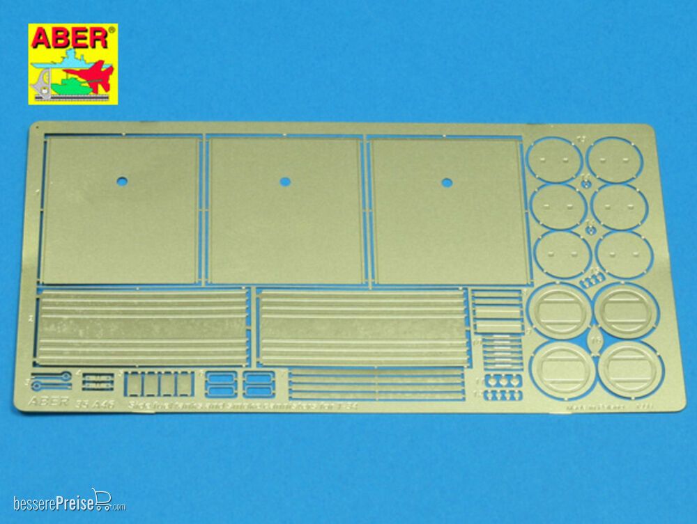 Aber Models 35 A046 - Side fuel tanks and smoke cannisters for T-34 & IS-2