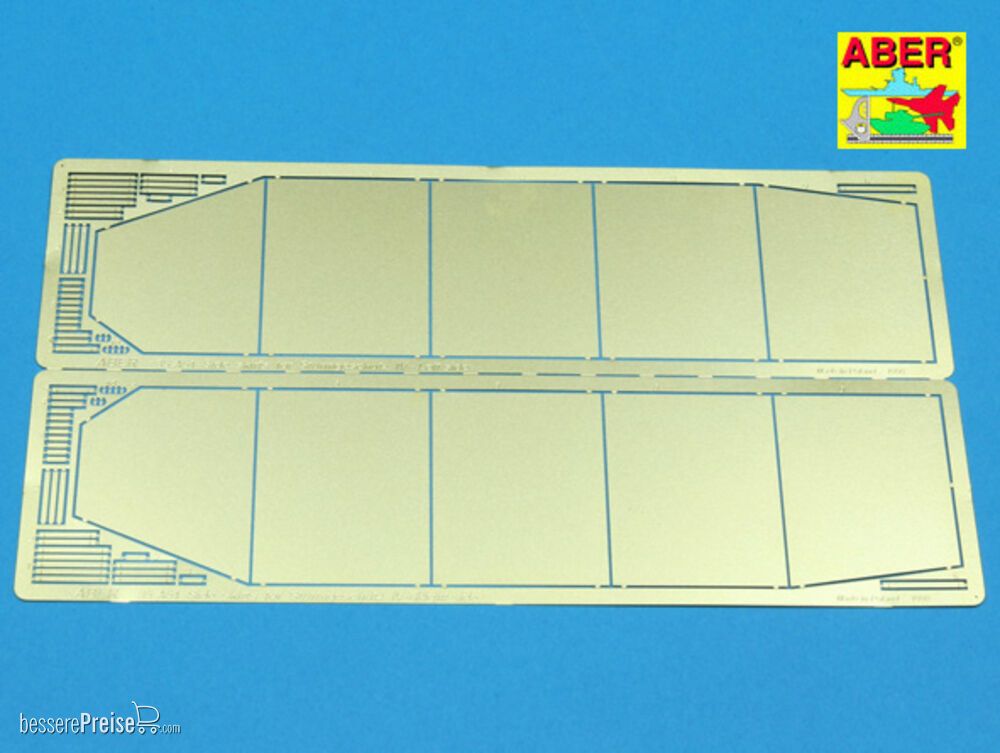 Aber Models 35 A051 - Side skirts for Sturmgeschutz IV