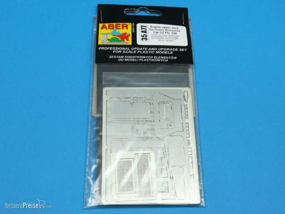 Aber Models 35 A077 - Engine upper deck for Sd.Kfz.234