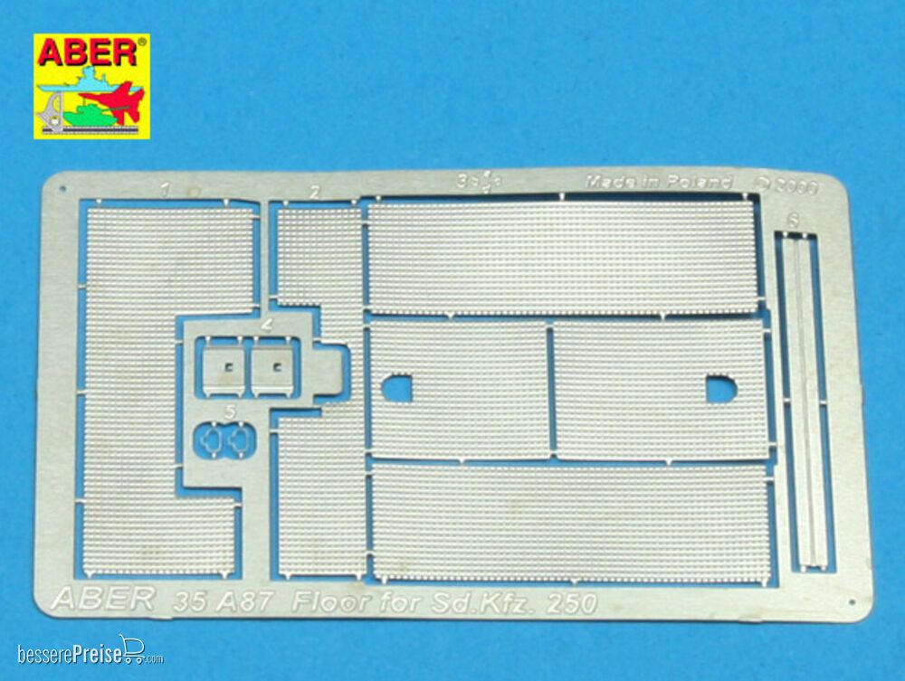 Aber Models 35 A087 - Floor for Sd.Kfz.250