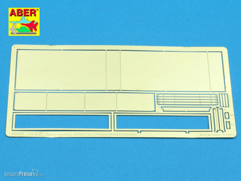 Aber Models 35 A092 - Deep wading trunks for Cromwell & Centaur