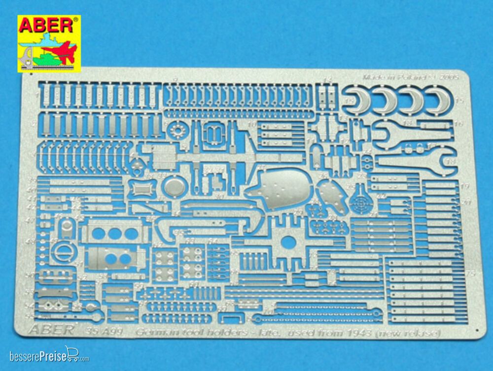 Aber Models 35 A099 - German tool holders-late used from 1943