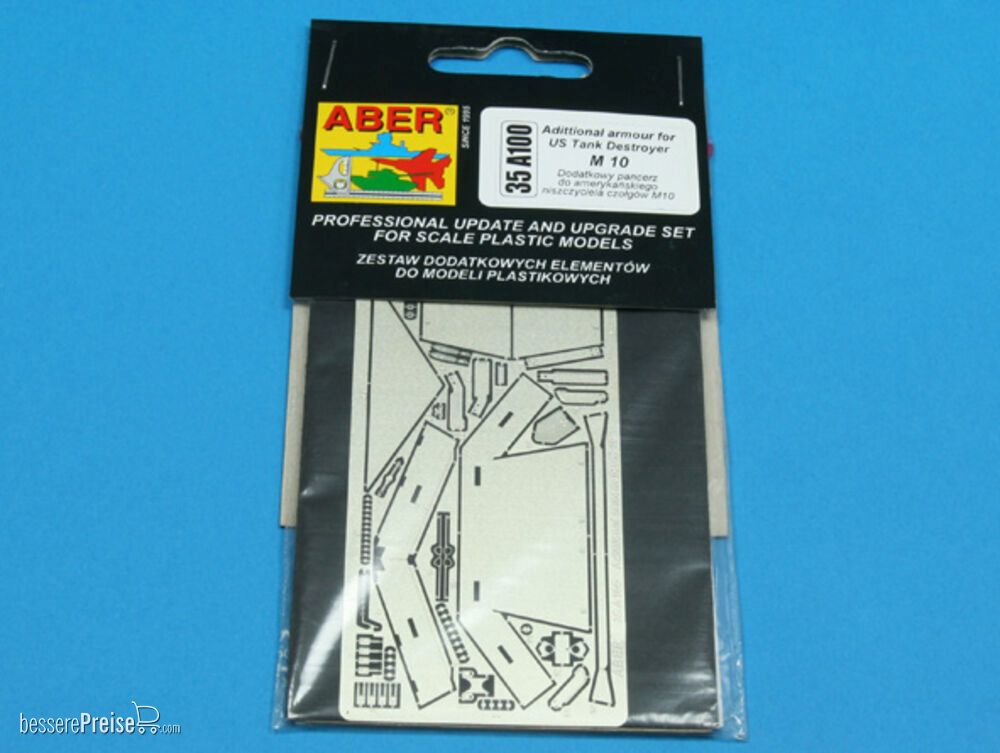 Aber Models 35 A100 - Additional armour for M10