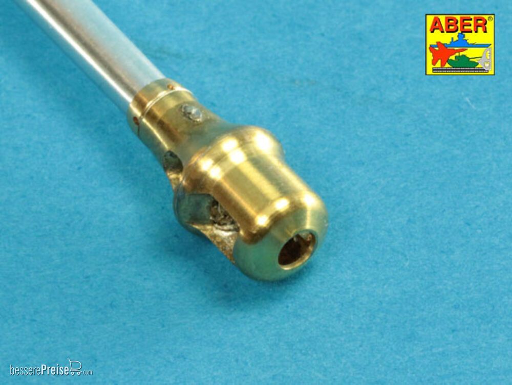 Aber Models 35 L-013N - German 88mm Kwk 43/2 L/71 Tiger B Porsche-Turm Early Barrel