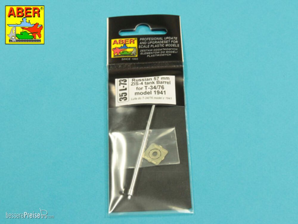 Aber Models 35 L-073 - Russian 57mm ZIS-4 barrel for T-34/76