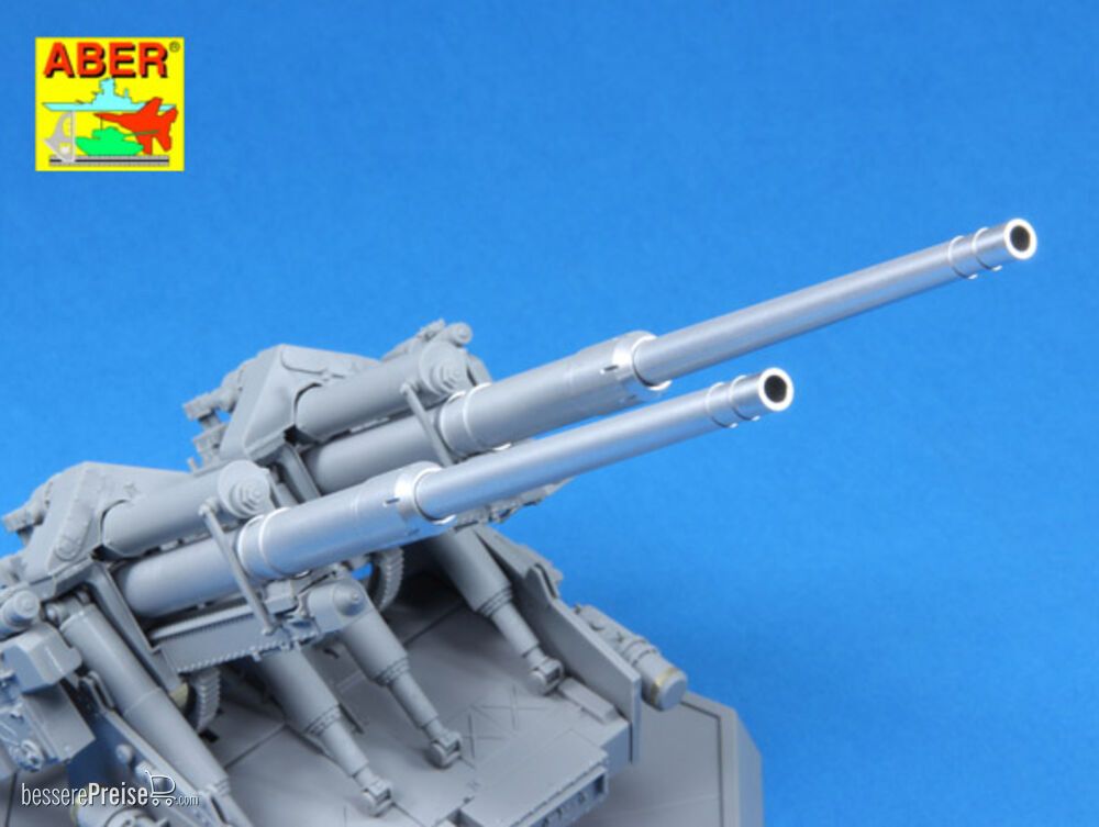 Aber Models 35 L-188 - German128mm L/61 barrels for anti-aircraft 12,8 cm FlaK 40 Zwilling