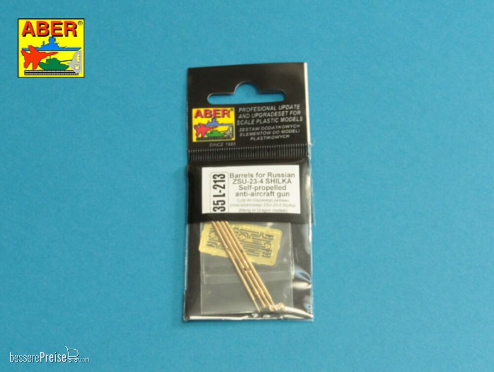 Aber Models 35 L-213 - Barrels for Russian ZSU-23-4 Shilka Self-propelled AA gun