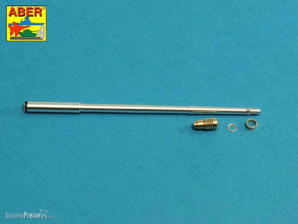 Aber Models 35 L-252 - 7,5cm/5,5cm Pak 41 L/57 gun barrel with muzzle brake for German Tank Pz.Kpfw. VI Ausf. C (VK36.01)