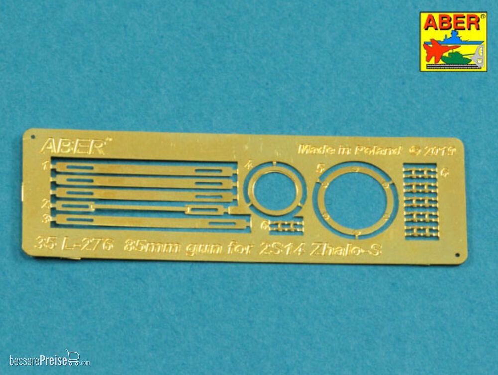 Aber Models 35 L-276 - 85mm 2A62 Barrem for Soviet 2S14 Zhalo-S A/T Gun