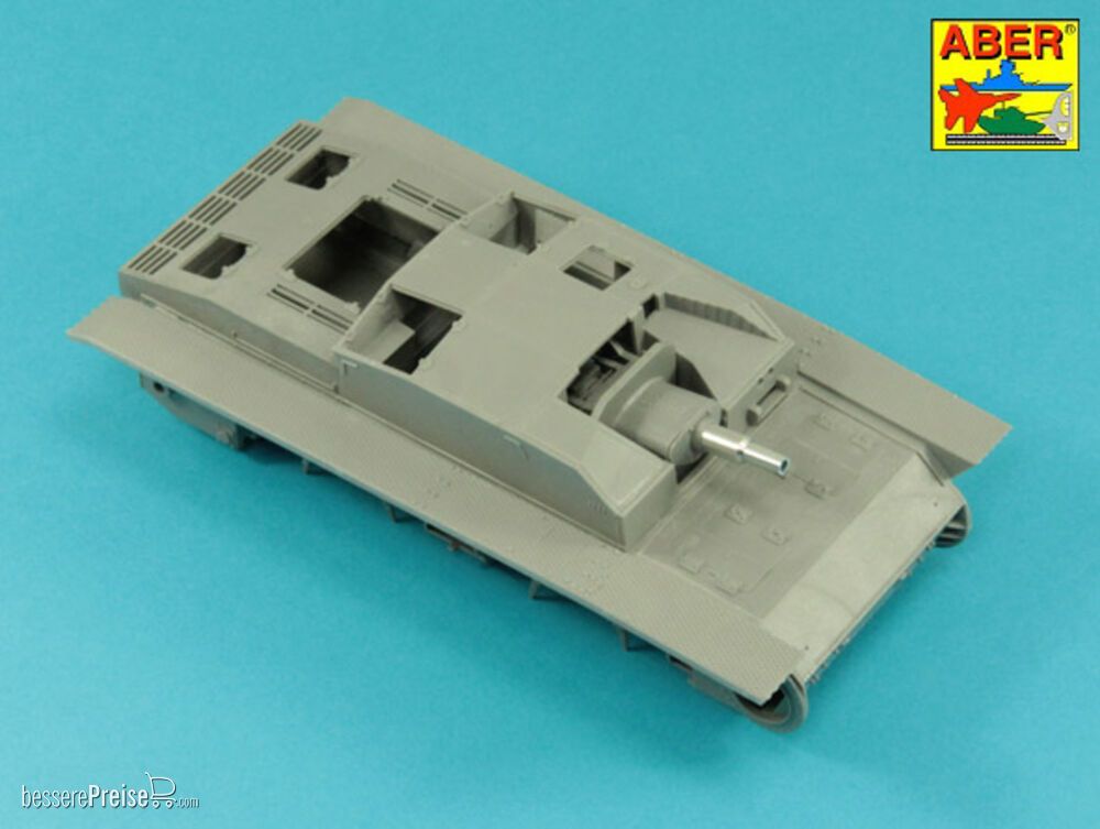 Aber Models 35 L-280 - 7,5cm KwK 37 L/24 barrel for German Stug. III 0-Series