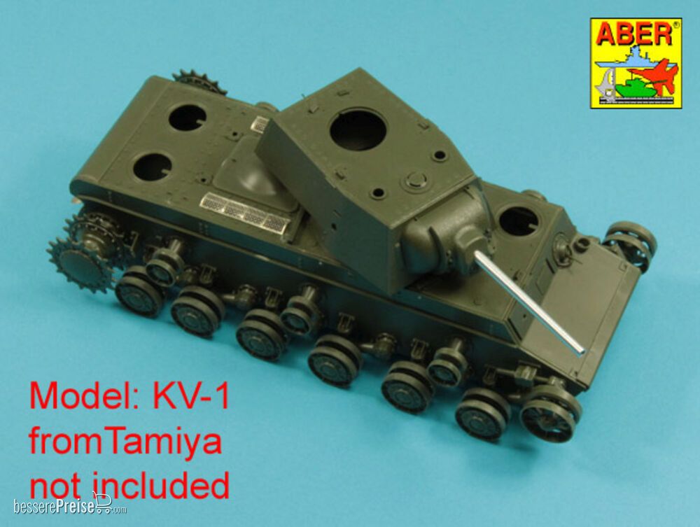 Aber Models 35 L-323 - 76,2mm Soviet ZiS-5 barrel for KV-1