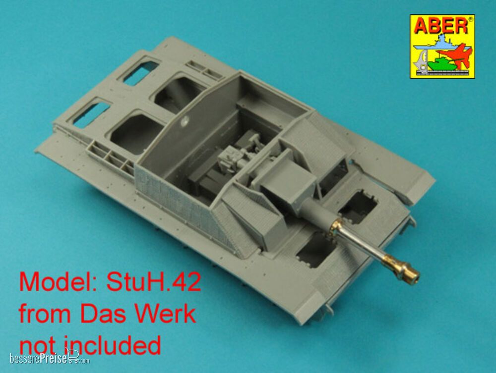 Aber Models 35 L-341 - Germ. 10,5 cm L/28 Barrel for StuH 42 early