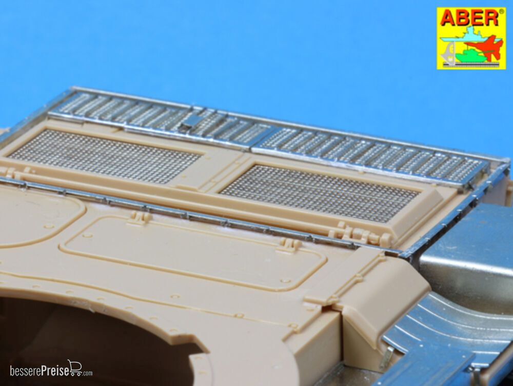 Aber Models 35G28 - Grilles for Russian tank T-55 also Tiran 5