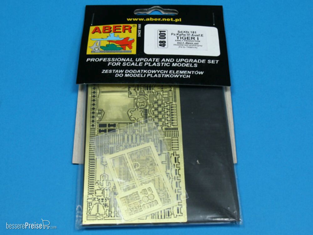 Aber Models 48001 - Sd.Kfz.181 Pz.Kpfw.VIAusf.E-Tiger I- Early prod-vol.1. basic set