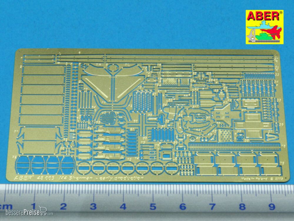 Aber Models 48003 - M4 Sherman - early production