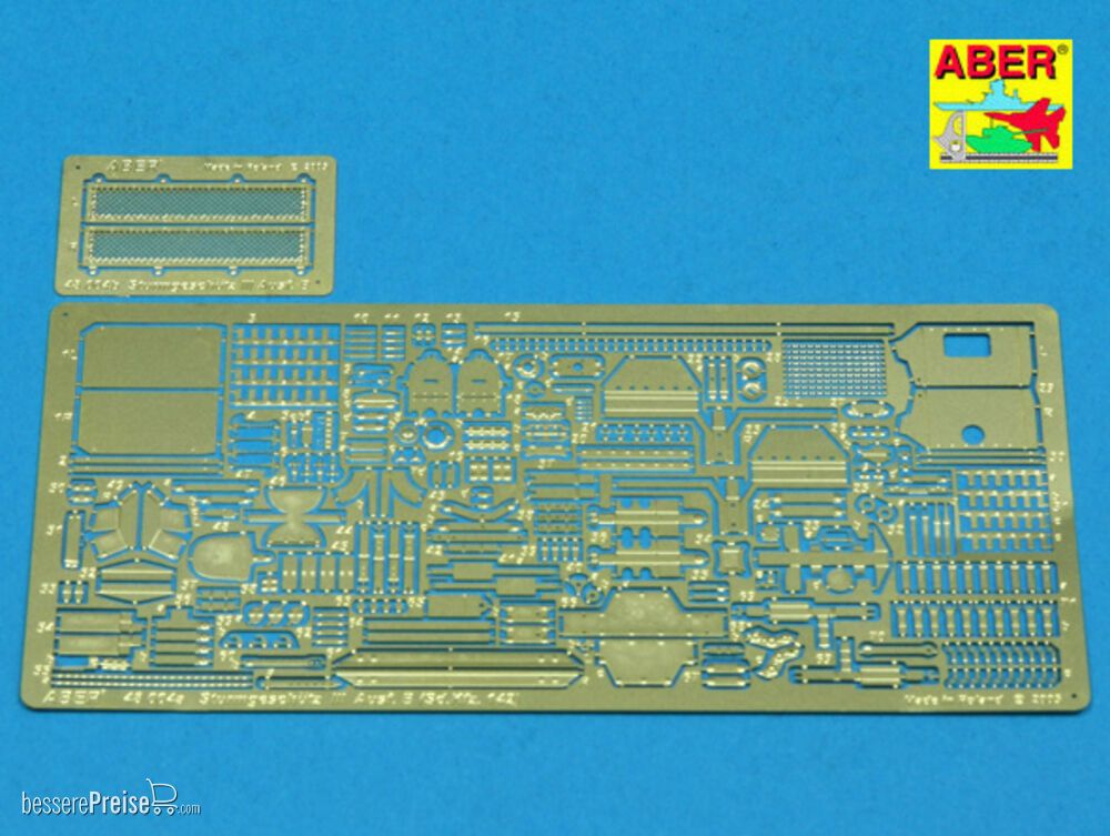 Aber Models 48004 - Sturmgeshütz III, Ausf. B (Sd.Kfz. 142)