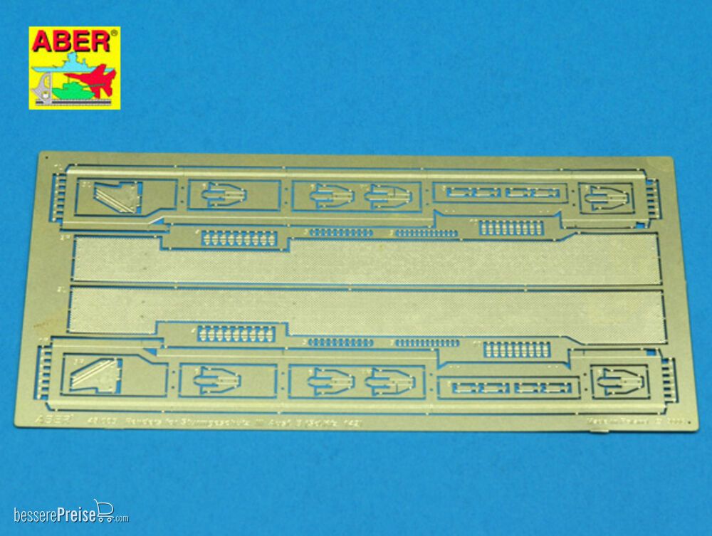 Aber Models 48005 - Fenders for Stug.III, Ausf B and PzKpfw III ,Ausf.L