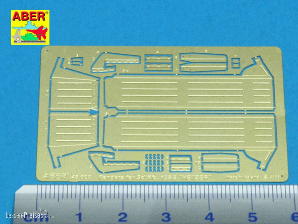 Aber Models 48007 - Fenders for Hetzer