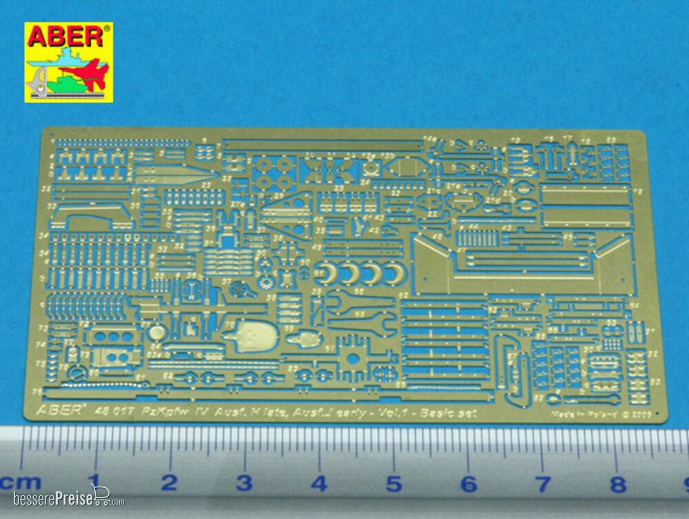 Aber Models 48017 - Pz.Kpfw.IV,Ausf.H late,Jearly Vol.1-Basic set