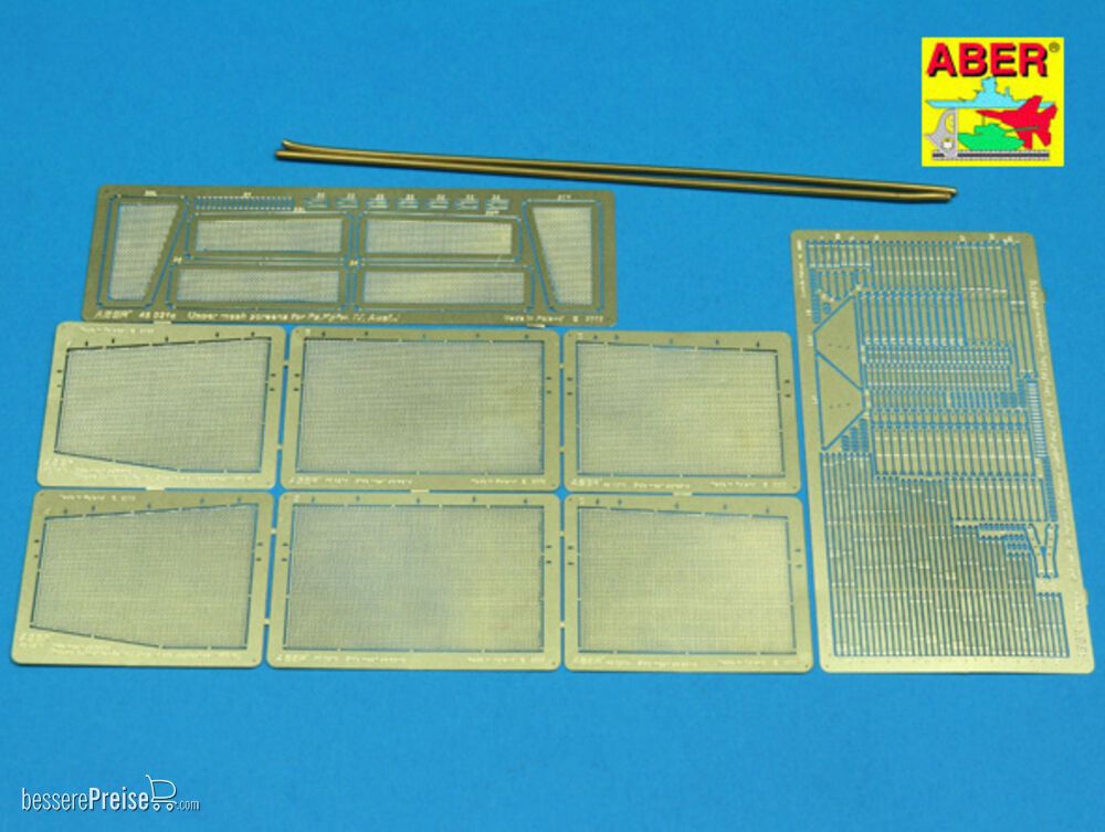 Aber Models 48021 - Pzkpfw.IV, Ausf.J-Vol.5-Side mesh screens