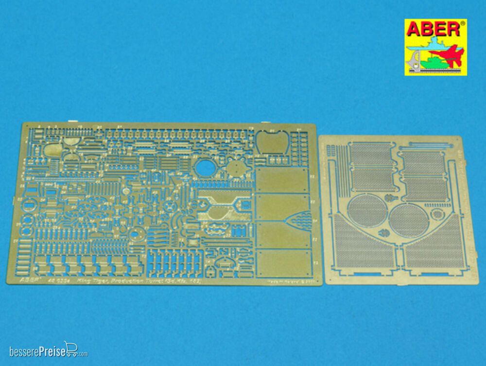 Aber Models 48035 - TIGER II -Production Turret